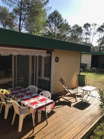 Village Vacances Aux Villages Sous Les Pins 莱昂 外观 照片